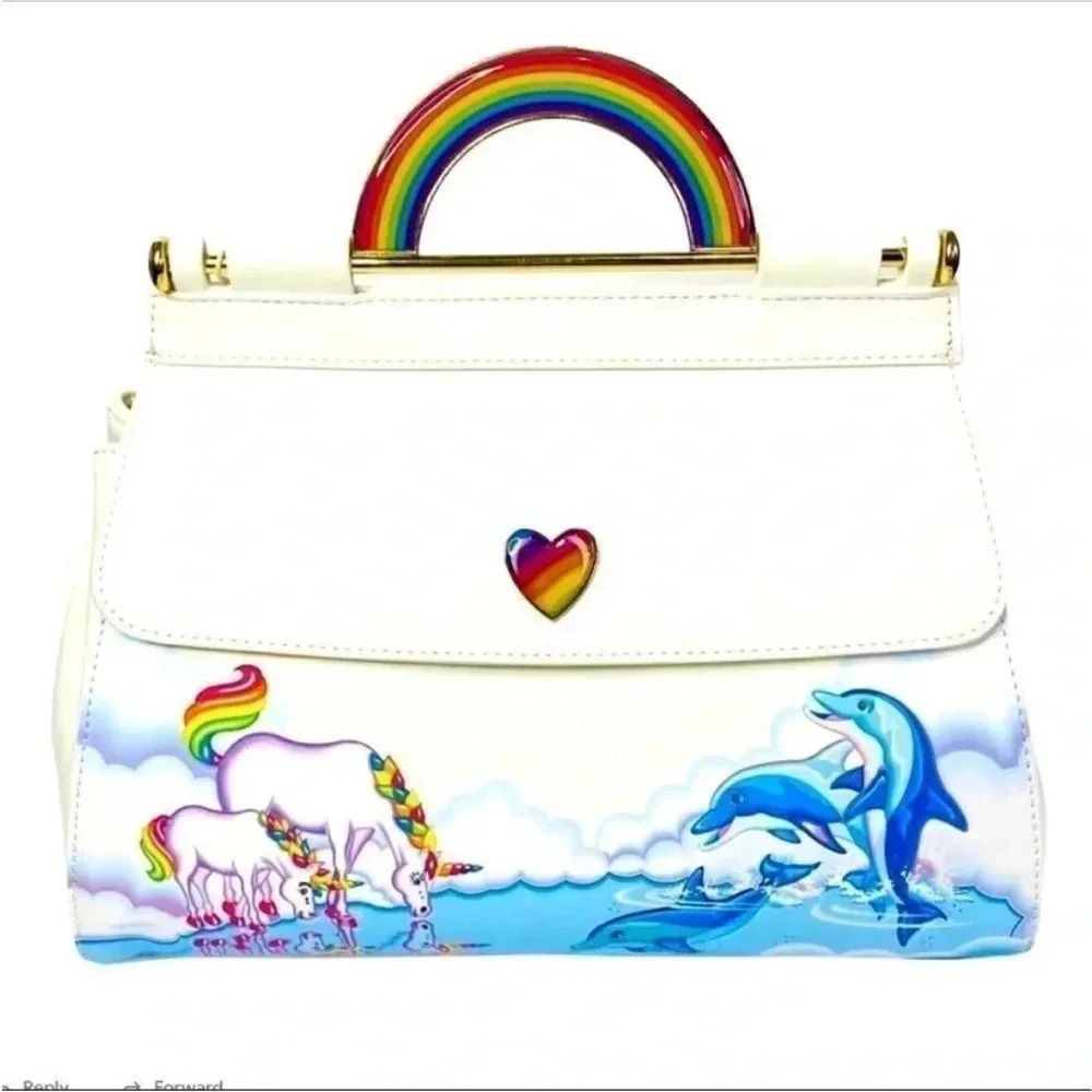 NWT Loungefly Lisa Frank Markie Reflection
Crossbody Bag